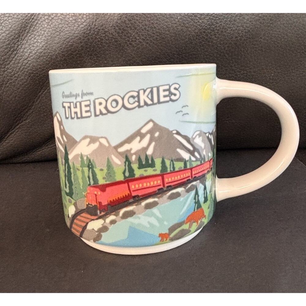 Tim Hortons 2026 Greetings From The Rockies Mug Tims Canada Collection Train New